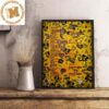 Metallica North American Tour 2023 In St Louis Exclusive Yellow Colorway Poster Canvas For Home Decor Metallica North American Tour 2023 In St Louis Exclusive Yellow Colorway Poster Canvas For Home Decor