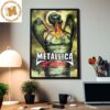 Metallica Stade De France M72 World Tour Final Night Home Decor Poster Canvas