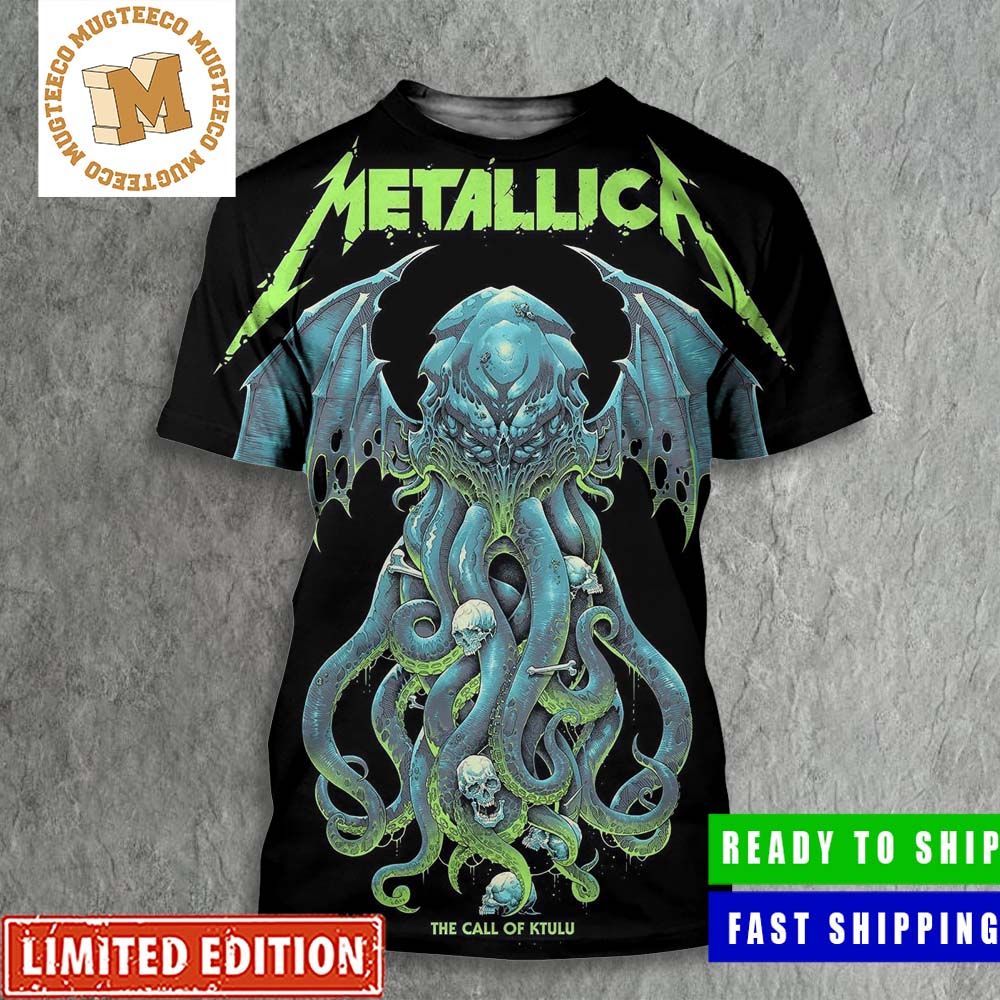 Metallica The Call Of Ktulu All Over Print Shirt Metallica The Call Of Ktulu All Over Print Shirt