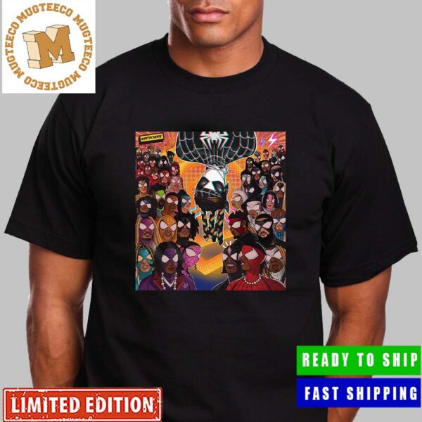 Metro Boomin Metro Verse All Artist Spider Man Across The Spider Verse Soundtrack Unisex T-Shirt Metro Boomin Metro Verse All Artist Spider Man Across The Spider Verse Soundtrack Unisex T-Shirt
