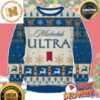 Michelob Ultra Beer Bottles Santa Reindeer And Snow Man Costumes Snowflake Christmas Sweater Michelob Ultra Beer Bottles Santa Reindeer And Snow Man Costumes Snowflake Christmas Sweater