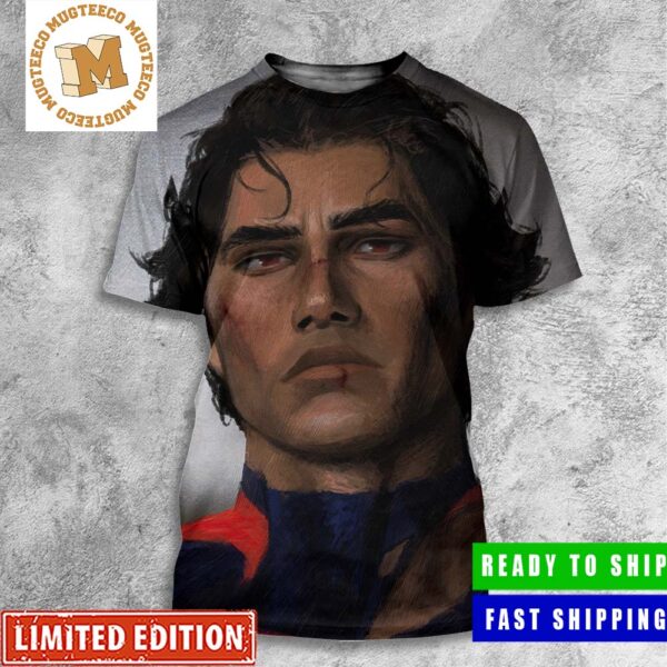 Miguel Ohara Spider Man 2099 Spider Man Across The Spider Verse Painting Style All Over Print Shirt Miguel Ohara Spider Man 2099 Spider Man Across The Spider Verse Painting Style All Over Print Shirt