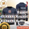 Miller Lite Beer Logo Snowflakes Knitting White Christmas Ugly Sweater