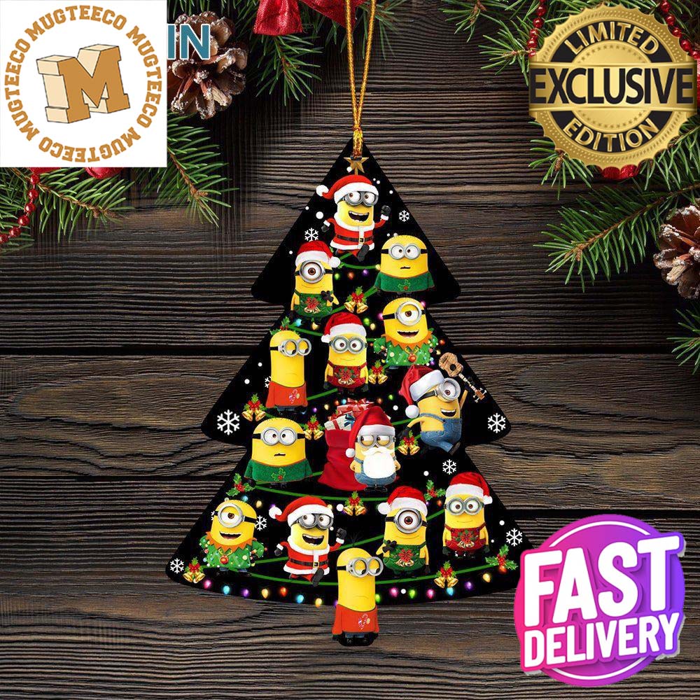 Minions Cute Christmas Tree Cute 2023 Holiday Christmas Decorations Ornament Minions Cute Christmas Tree Cute 2023 Holiday Christmas Decorations Ornament