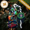 Minnesota Twins MLB Grinch Candy Cane Personalized Xmas Gifts Christmas Tree Decorations Ornament