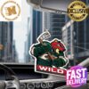 Minnesota Wild NHL Grinch Candy Cane Personalized Xmas Gifts Christmas Tree Decorations Ornament