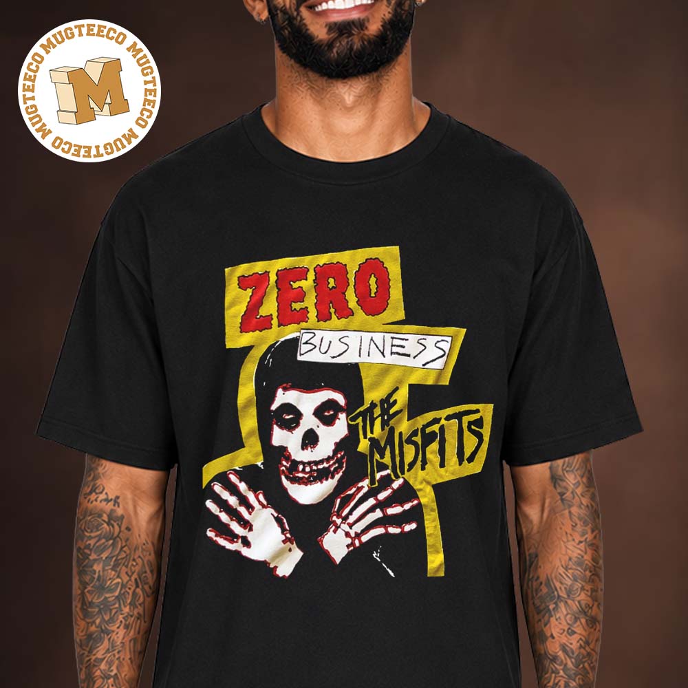 Misfits X Zero Business Horror Unisex T Shirt Misfits X Zero Business Horror Unisex T Shirt