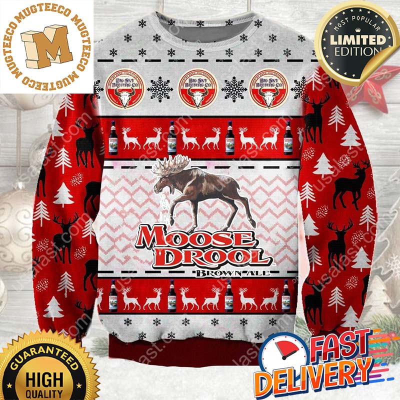 Moose Drool Ugly Christmas Sweater For Holiday 2023 Xmas Gifts Moose Drool Ugly Christmas Sweater For Holiday 2023 Xmas Gifts