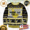 Mortal Kombat Funny Pixel Style Ugly Christmas Sweater