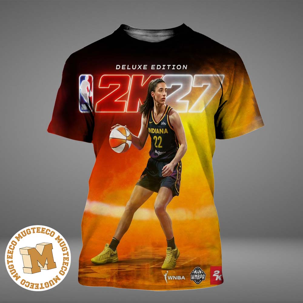 NBA 2K27 Deluxe Edition Cover Athlete Caitlin Clark All Over Print Shirt NBA 2K27 Deluxe Edition Cover Athlete Caitlin Clark All Over Print Shirt