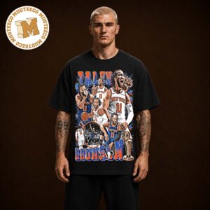 NBA Jalen Brunson New York Knicks No 11 Vintage Basketball Graphic Unisex T Shirt