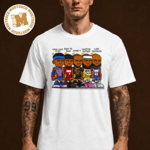 NBA Lebron Jame Whole  Career Each Stage Unisex Tee