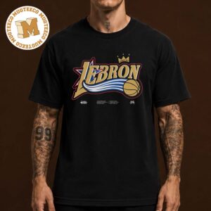 NBA Lebron James Philadelphia 76ers 2026 Event Tee The King Has Arrived Unisex T Shirt
