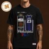 NBA Philadelphia 76ers Lebron James Mitchell & Ness The King Is Here Unisex T Shirt