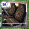 NFL Carolina Panthers Louis Vuitton Monogram Pattern Car Seat Cover NFL Carolina Panthers Louis Vuitton Monogram Pattern Car Seat Cover