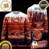 NFL Denver Broncos Woolen Pattern Custom Name Ugly Christmas Sweater For Holiday 2023 Xmas Gifts