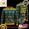 NFL Indianapolis Colts Woolen Pattern Custom Name Ugly Christmas Sweater For Holiday 2023 Xmas Gifts