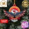 NFL Kansas City Chiefs Football Xmas Gift For Fans Tree Decorations Custom Name Ornament
