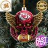 NFL Kansas City Chiefs Xmas Mickey Mouse Custom Name Disney Christmas Tree Decorations Ornament