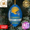 NFL Los Angeles Chargers Xmas Skull 2023 Holiday Gifts Christmas Decorations Ornament NFL Los Angeles Chargers Xmas Skull 2023 Holiday Gifts Christmas Decorations Ornament