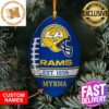 NFL Los Angeles Chargers Xmas Tree Decorations American US Eagle Custom Name Ornament NFL Los Angeles Chargers Xmas Tree Decorations American US Eagle Custom Name Ornament