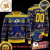 NFL Los Angeles Chargers Woolen Pattern Custom Name Ugly Christmas Sweater For Holiday 2023 Xmas Gifts NFL Los Angeles Chargers Woolen Pattern Custom Name Ugly Christmas Sweater For Holiday 2023 Xmas Gifts