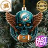 NFL Miami Dolphins Football Xmas Custom Name Tree Decorations Ornament NFL Miami Dolphins Football Xmas Custom Name Tree Decorations Ornament