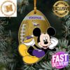NFL Minnesota Vikings Football Xmas Custom Name Pine Tree Decorations Ornament