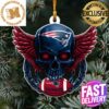 NFL Minnesota Vikings Xmas American US Eagle Custom Name Ornament