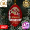 NFL Pittsburgh Steelers Xmas Mickey Mouse Custom Name Christmas Tree Decorations Ornament