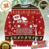 NFL San Francisco 49ers Ho Ho Ho Decorative Lights Ugly Christmas Sweater For Holiday 2023 Xmas Gifts