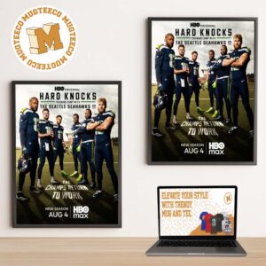 NFL Seattle Seahawks Hard Knocks 2026 The Champs Return To Work Home Decor Poster Canvas