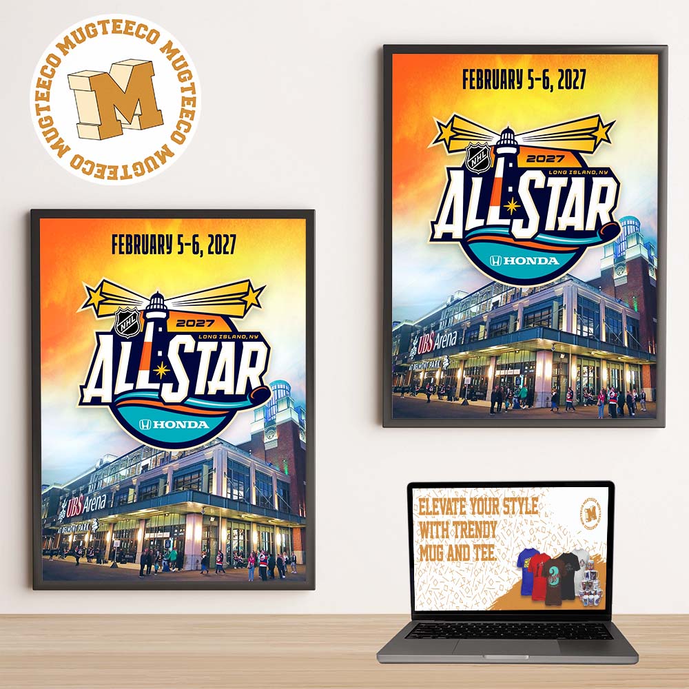 NHL All Star Honda 2027 Long Island NY Event Poster At USB Arena On February 5 6 2027 Home Decor Poster Canvas NHL All Star Honda 2027 Long Island NY Event Poster At USB Arena On February 5 6 2027 Home Decor Poster Canvas