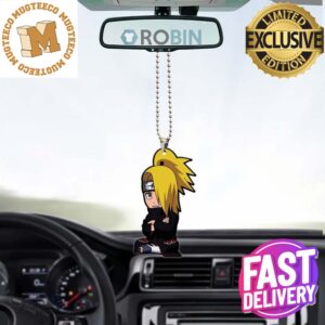 Naruto Anime Akatsuki Deidara Christmas Car Decorations Ornament
