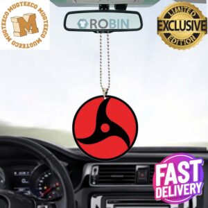Naruto Anime Akatsuki Itachi Mangekyou Sharingan Christmas Car Ornament