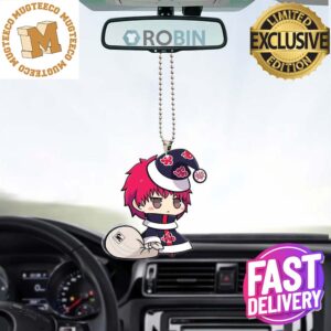 Naruto Anime Akatsuki Sasori Christmas Car Decorations Ornament 2023