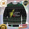 NBA Grinch Fuck Them Oklahoma City Thunder Custom Name Ugly Christmas Sweater