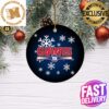New York Giants NFL Grinch Candy Cane Personalized Xmas Gifts Christmas Tree Decorations Ornament