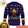 Nightmare Before Christmas Jack Skellington Christmas Plan Snowflakes And Chevron Pattern Red Holiday Ugly Sweater Nightmare Before Christmas Jack Skellington Christmas Plan Snowflakes And Chevron Pattern Red Holiday Ugly Sweater