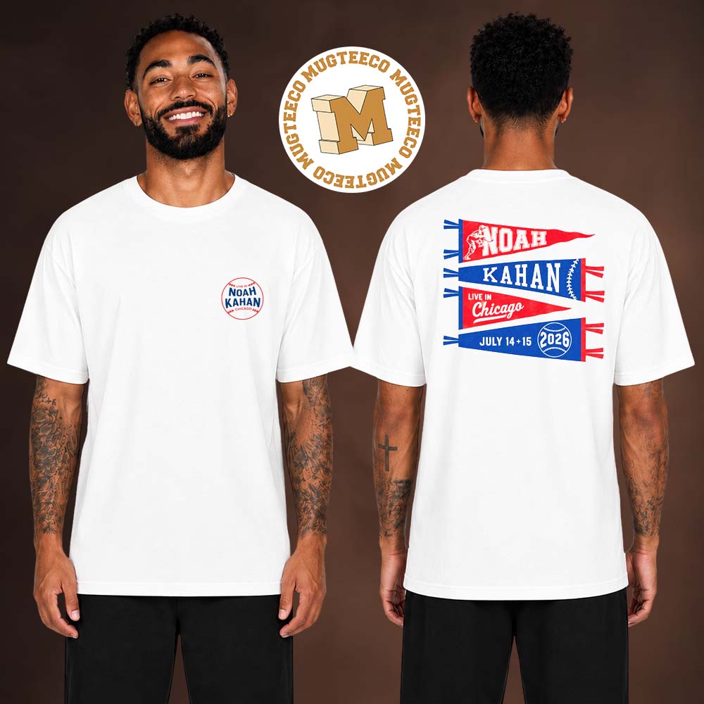 Noah Kahan Chicago Event Tee At Wrigley Field On July 14 And 15 2026 T Shirt Noah Kahan Chicago Event Tee At Wrigley Field On July 14 And 15 2026 T Shirt