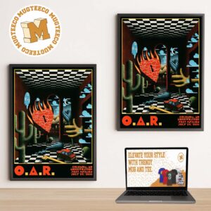 OAH Columbia MD 2026 Event Poster At Merri Weather Post Pavilion On July 24 2026 Home Decor Poster Canvas