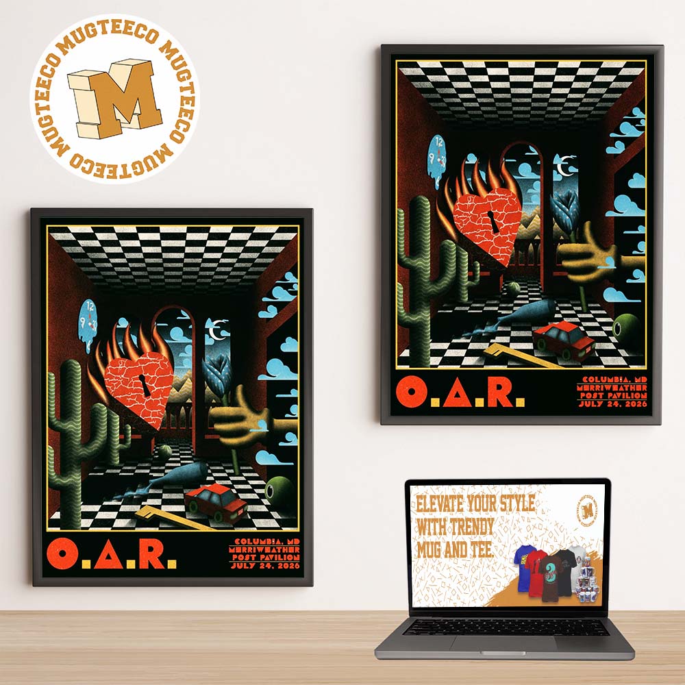 OAH Columbia MD 2026 Event Poster At Merri Weather Post Pavilion On July 24 2026 Home Decor Poster Canvas OAH Columbia MD 2026 Event Poster At Merri Weather Post Pavilion On July 24 2026 Home Decor Poster Canvas