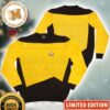 Official Star Trek Trek The Halls Captain Picard Uniform Red Ugly Christmas Sweater Official Star Trek Trek The Halls Captain Picard Uniform Red Ugly Christmas Sweater