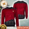 Official Star Trek Trek The Halls Captain Kirk Uniform Yellow Ugly Christmas Sweater