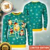 Official Star Trek Trek The Halls Spock Uniform Ugly Christmas Sweater Official Star Trek Trek The Halls Spock Uniform Ugly Christmas Sweater