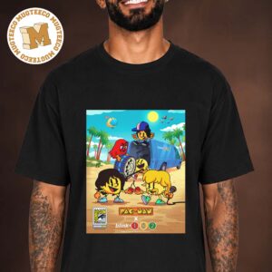 Pac-Man x Blink 182 San Diego ComicCon International 2026 Unisex T Shirt