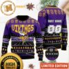 Personalized Minnesota Vikings Snoopy Custom Purple Ugly Sweater Personalized Minnesota Vikings Snoopy Custom Purple Ugly Sweater