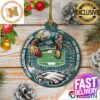 Philadelphia Eagles NFL 2023 Holiday Gifts Custom Name Christmas Decorations Ornament