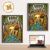 Phish New York City 2026 Event Poster 5 Night At Madison Square Garden On July 22 24 25 27 And 29 2026 Home Decor Poster Canvas