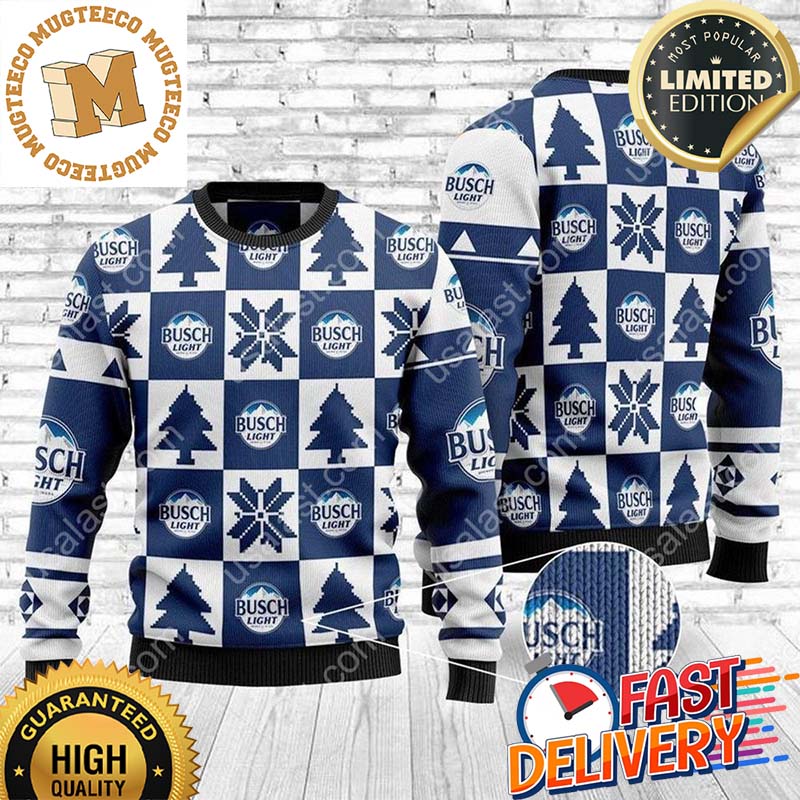 Pine Busch Light Ugly Christmas Sweater For Holiday 2023 Xmas Gifts Pine Busch Light Ugly Christmas Sweater For Holiday 2023 Xmas Gifts